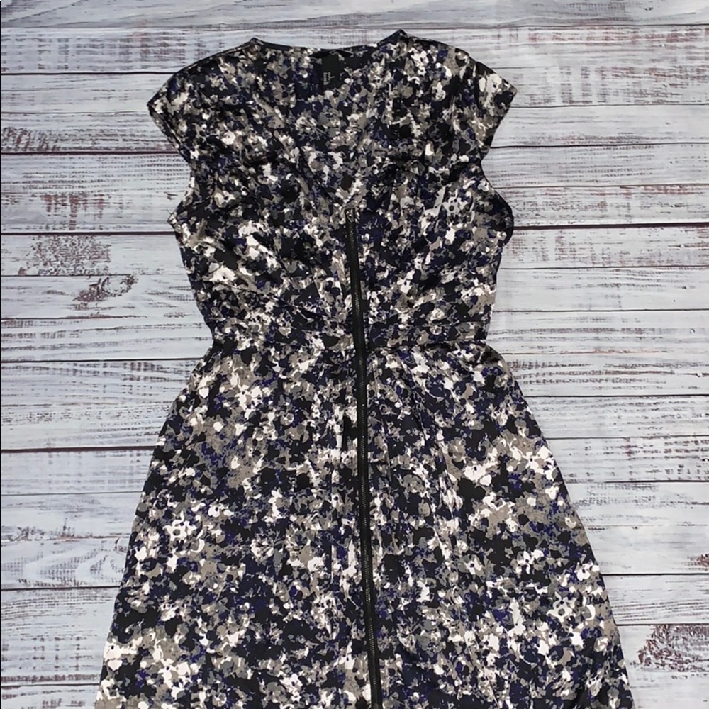 H&M Silky Zip Up Dress